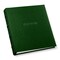 Gallery Leather Recipe book to write your own recipes - 3 Ring Recipe Binder With Protective Plastic Sleeves, Blank Cards, 25 Pocket Pages and Ivory Cards, Refillable - 9.25 x 8 "